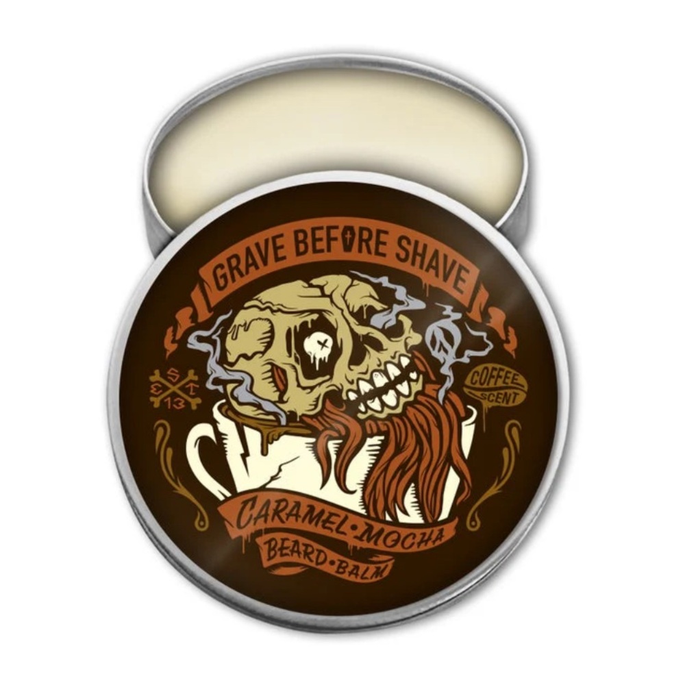 2/$21 Grave Before Shave Beard Balm - Caramel Mocha